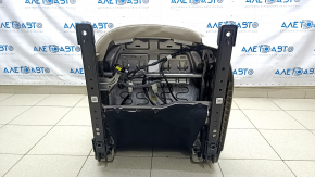Driver's seat Mazda CX-9 16- with airbag, electric, heated, leather, beige, for cleaning