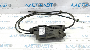 Parking brake assembly BMW X5 F15 14-18 cable mount broken, insulation torn