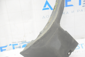 Rear left threshold plug Tesla Model S 12-15 pre-restoration, structure is rubbed