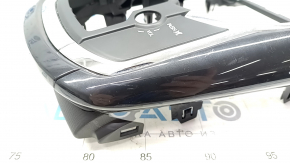 Mazda CX-9 16 center console trim - scratches, broken guide