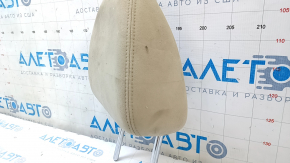 Headrest front right Nissan Rogue 14-20 cloth, beige, for dry cleaning