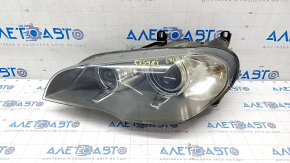 Front left headlight complete BMW X5 E70 11-13 rest, xenon, adaptive, butt, for polishing, break