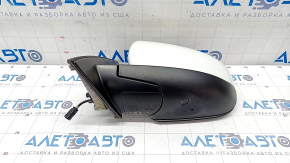 Side mirror left BMW X5 E70 07-13 white, 3+4 pins, auto-dimming, with camera, mirror element missing