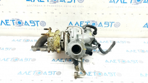 Turbine assembly with manifold Audi Q5 8R 13-17 2.0T 59k with tubes, rusty