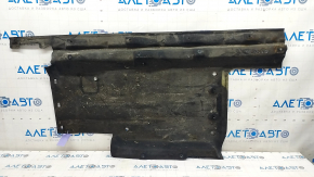 Right underbody protection Audi Q5 8R 09-17 is worn out