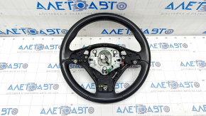 Bare steering wheel BMW X5 E70 07-13 M Sport, leather, black, scratches, worn