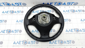Bare steering wheel BMW X5 E70 07-13 M Sport, leather, black, scratches, worn
