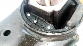 Rear subframe BMW X5 F15 14-18 rusty, silent blocks torn, stabilizer mounting bolt broken