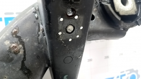 Rear subframe BMW X5 F15 14-18 rusty, silent blocks torn, stabilizer mounting bolt broken