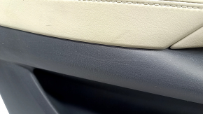 Door trim card front left Mazda CX-9 16- leather, beige, BOSE, scratches