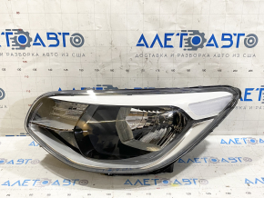 Headlight front left naked Kia Soul 14-19 halogen