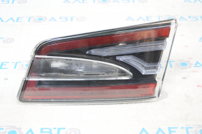 Light inside trunk door right Tesla Model S 12-20 scratches, dirt under glass