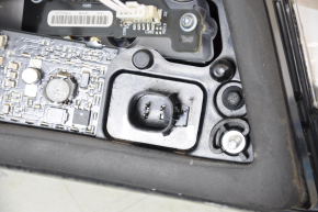 Light inside trunk door right Tesla Model S 12-20 scratches, dirt under glass