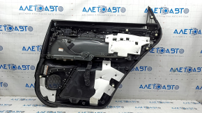 Door trim card rear left Mazda CX-9 16- leather, beige, BOSE, with curtain, scratches