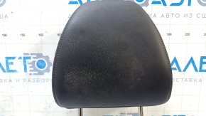Headrest front left Nissan Rogue 14-20 leather black, dry cleanable