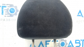 Headrest rear right Nissan Rogue 14-20 velour black, for dry cleaning