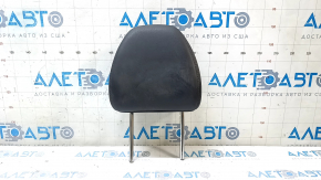 Headrest front right Nissan Rogue 14-20 leather black, dry cleanable