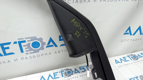Door frame inner front left Acura MDX 14-20 under BSM, black, scratches