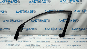 Door frame inner front left Acura MDX 14-20 under BSM, black, scratches