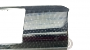 Dashboard cover left Honda Accord 16-17 black gloss, type 2, without air duct