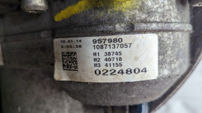 Automatic transmission assembly Audi Q5 8R 11-17 ZF 8HP55 PRW 8speed 2.0T 114k emulsion, drain neck torn off, without front gearbox