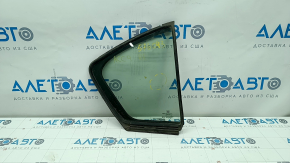 Door glass triangle with seal rear right Honda Accord 13-17 scratches