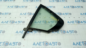 Door glass triangle rear left VW Jetta 11-18 USA scratches, broken fastener