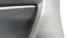 Door trim card front right BMW X5 E70 07-13 black, beige insert, wood trim, scratches, worn leather, needs cleaning