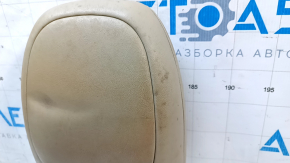 Headrest front left Jeep Cherokee KL 14-18 beige leather, dry cleanable, dented