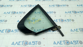 Door glass triangle rear right VW Jetta 11-18 USA scratches, broken fastener