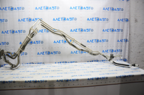 Air conditioning pipe rear row Toyota Highlander 14-16 rear part, air conditioning pipes are broken