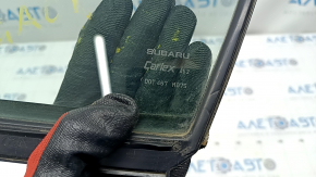 Subaru Legacy 15-19 front left triangle door glass with seal