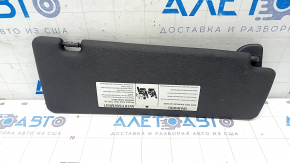 Left visor BMW X5 E70 07-13 black, without hook