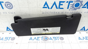 Right visor BMW X5 E70 07-13 black, without hook