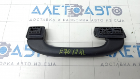 Ceiling handle rear left BMW X5 E70 07-13 black, scratches