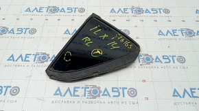 Door glass triangle with seal rear left Acura ILX 13- scratch