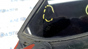 Door glass triangle with seal rear left Acura ILX 13- scratch