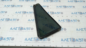 Door glass triangle with seal rear left Subaru Outback 10-14 tinted, scratches