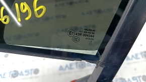 Door glass triangle front left Porsche Cayenne 958 11-17 scratches