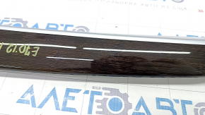 Molding door trim card rear left BMW X5 E70 07-13 wood, scratches