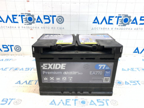 Battery 12v DODGE DURANGO 11- 3.6 77Ah 780A Euro +-Reverse EXIDE