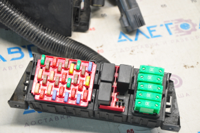 Wiring under hood front right Tesla Model S 12-20 type 2, with fuse box
