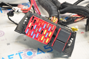 Wiring under hood front right Tesla Model S 12-20 type 2, with fuse box