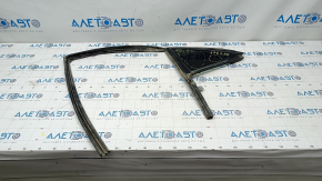Door glass triangle with glass seal rear left Cadillac ATS 13- scratches