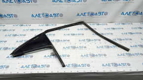 Triangle door glass with glass seal, rear right, Cadillac ATS 13-15
