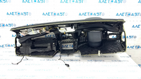 Torpedo front panel with AIRBAG BMW X5 E70 07-13 black, for projection