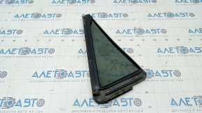 Door glass triangle with seal rear left Mazda CX-5 13-16 green tint, scratches