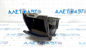Box pocket center console Hyundai Sonata 11-15 black, worn