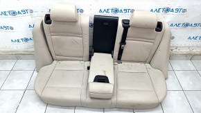 Rear row of seats 2 row BMW X5 E70 07-13 leather, beige, scratch, dry cleanable