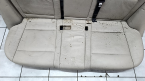 Rear row of seats 2 row BMW X5 E70 07-13 leather, beige, scratch, dry cleanable